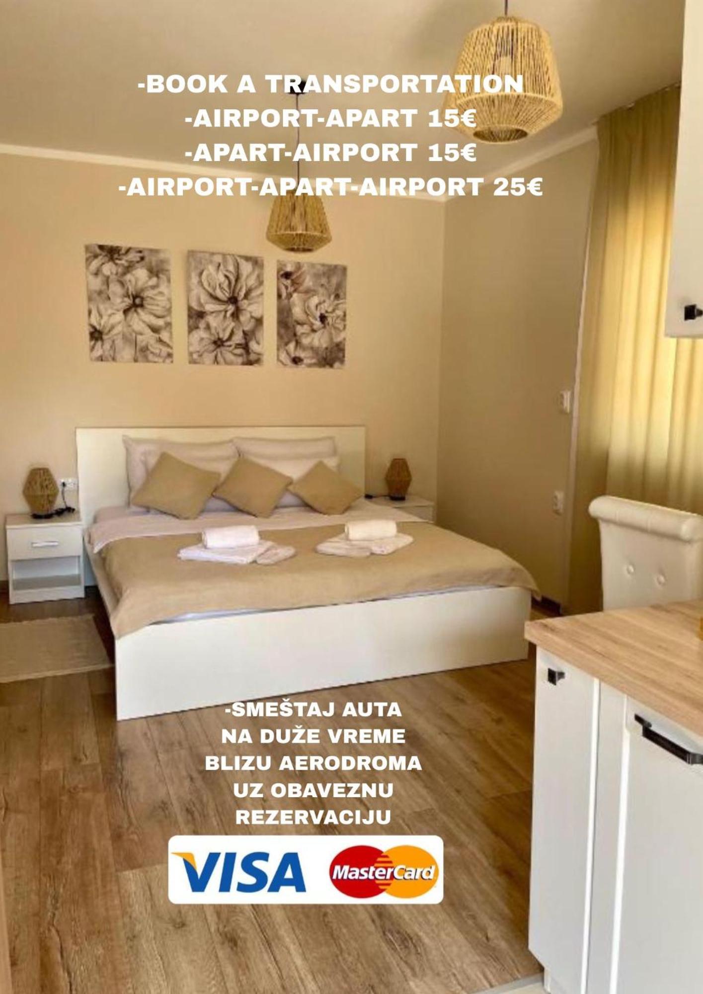 Airport Apartments Alexandra Surčin Eksteriør billede